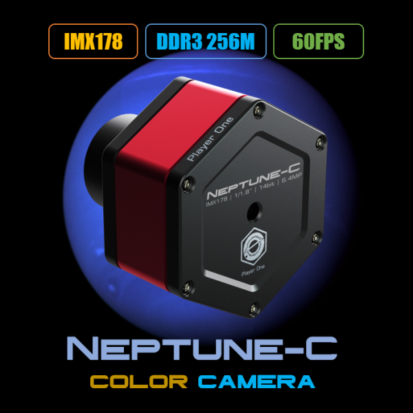 Player One Astronomy Neptune-C (IMX178)USB3.0 Color Camera
