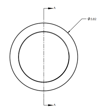 Optec Inc. Optec-DSI 3.5 x 24tpi male thread to M72 x 1mm female thread adapter