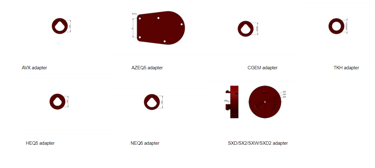 PoleMaster Mount Adapters(Choose Mount)