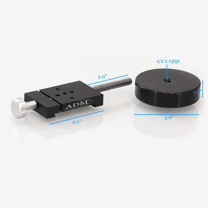 ADM Accessories DCW-SM- D Series Counterweight with Side Mounting Option.