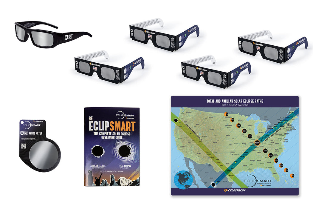 Celestron EclipSmart 8 Piece Solar Eclipse Observing & Imaging Kit