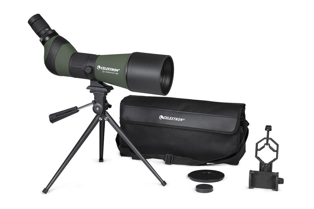 Celestron LandScout 20-60x80 with Smartphone Adapter