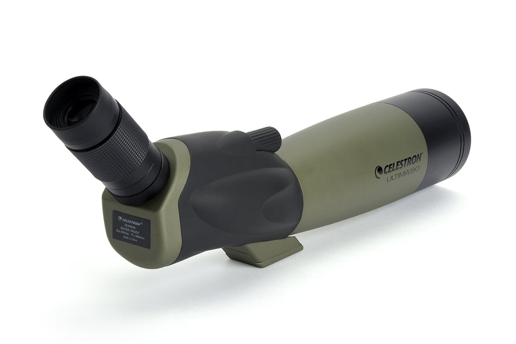 Celestron Ultima 80 - 45° Spotting Scope with Smartphone Adapter