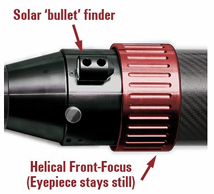 Daystar Filters Scout 80mm Dedicated Solar Telescope Chromosphere