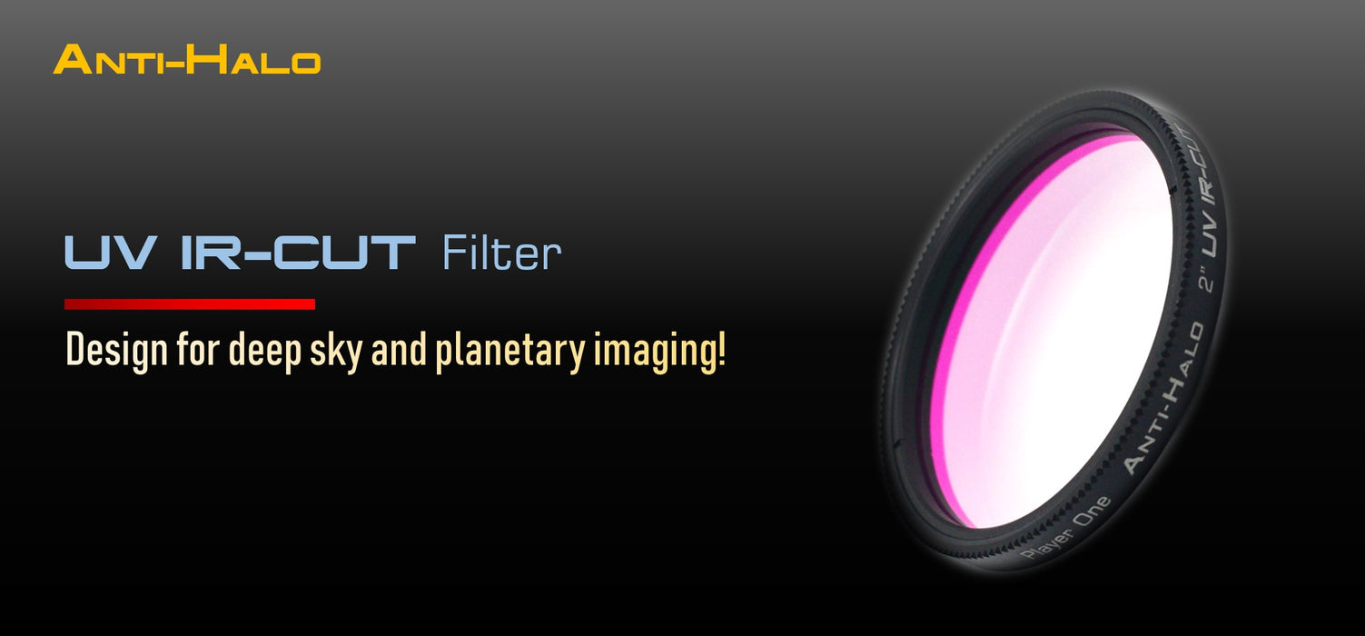 Player One Anti-Halo UV IR-CUT Filter 2"