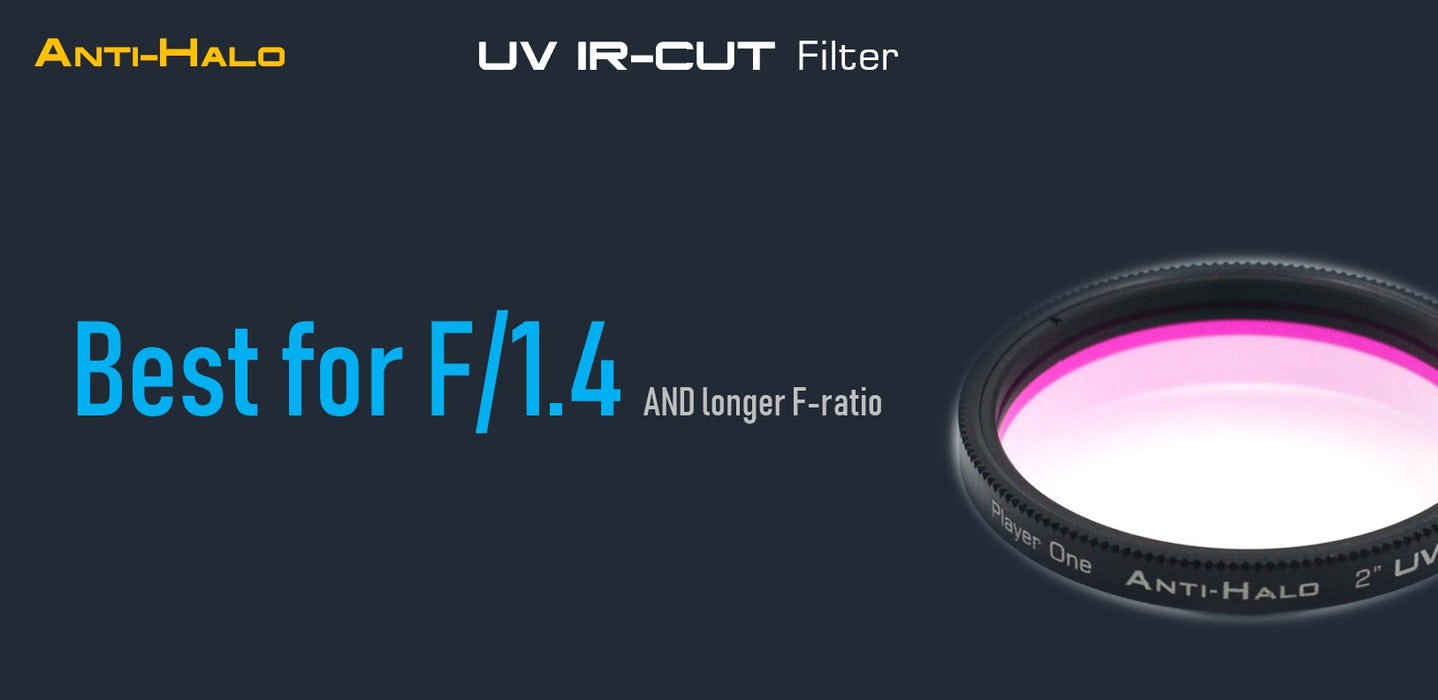 Player One Anti-Halo UV IR-CUT Filter 2"