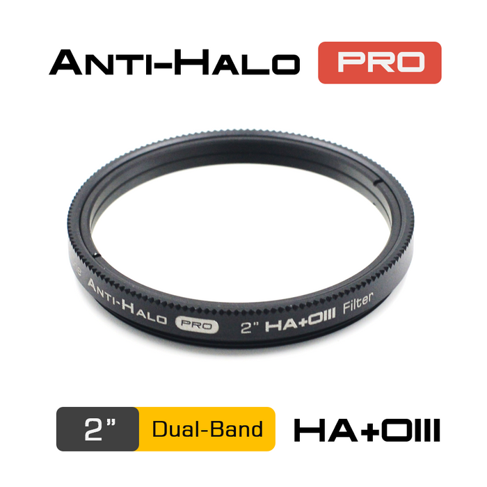 Player One Astronomy Anti-Halo Pro Dual Band Narrowband Filter 2"