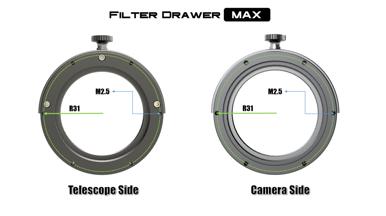 Player One Astronomy Filter Drawer-MAX