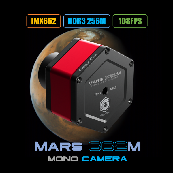 Player One Astronomy Mars 662M Mono Camera (IMX662)