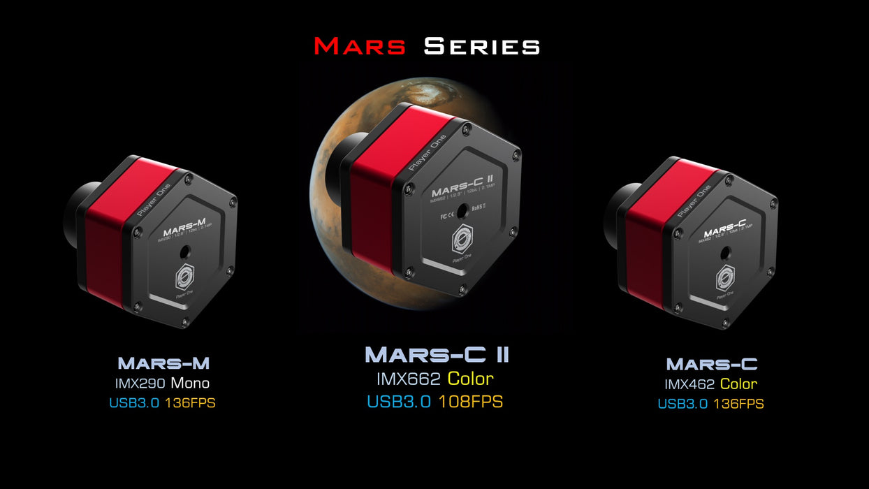 Player One Mars-C II (IMX662)USB3.0 Color Camera