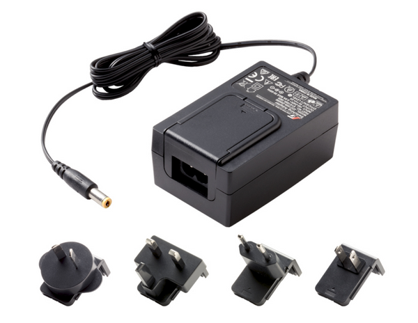 Pegasus Astro Power Supply Unit 12V/1.5A - 2.1mm plug (for Falcon Rotator, FocusCube, DMFC with plug  (EU, US. UK, AUS)