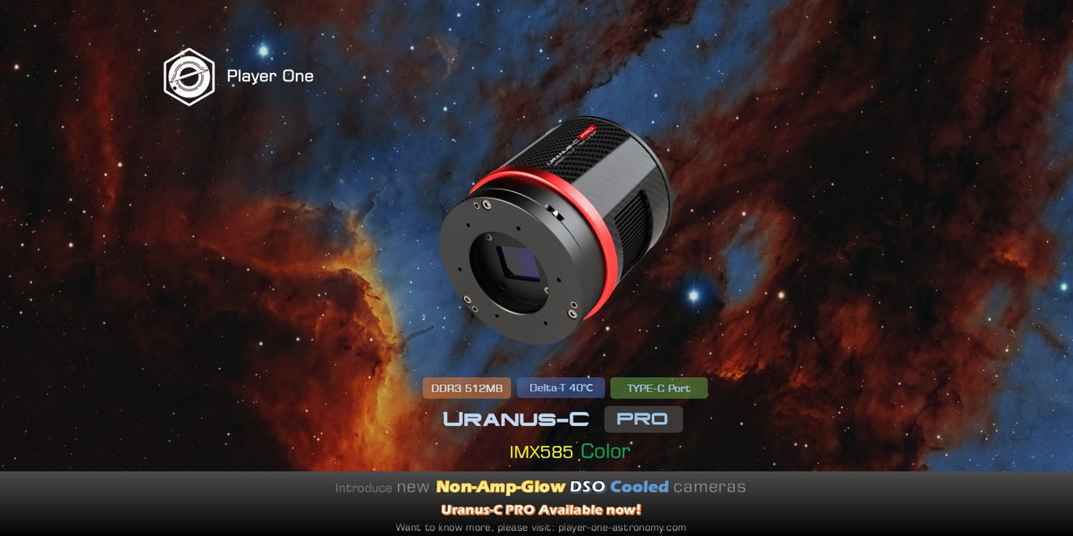 Player One Uranus-C Pro (IMX585)USB3.0 Cooled Color Camera