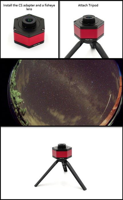 Player One Astronomy Mars-M (IMX290)USB3.0 Mono Camera