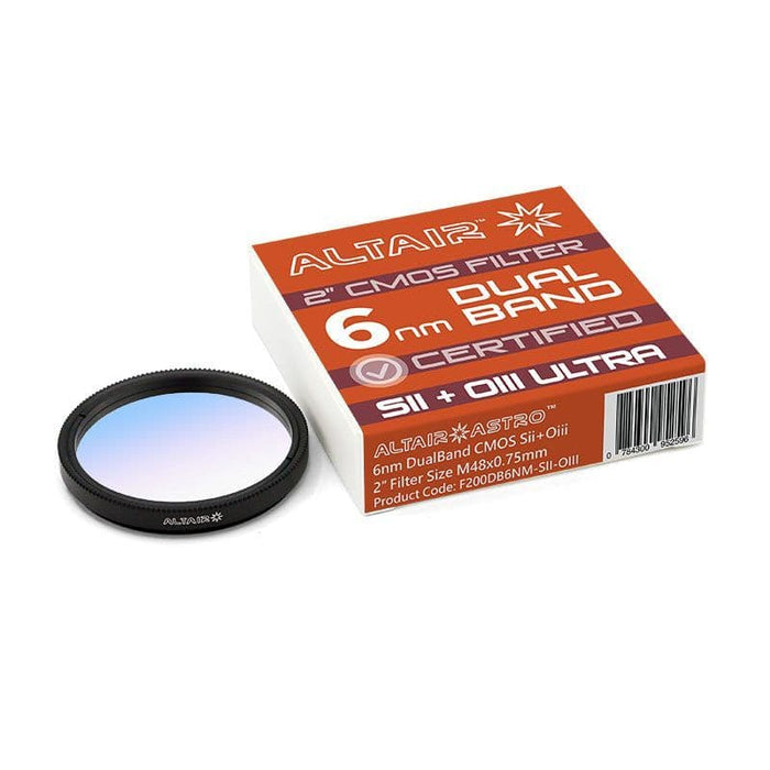 Altair DualBand 6nm Filters CERTIFIED CMOS Filter & test report(Choose size and Band)