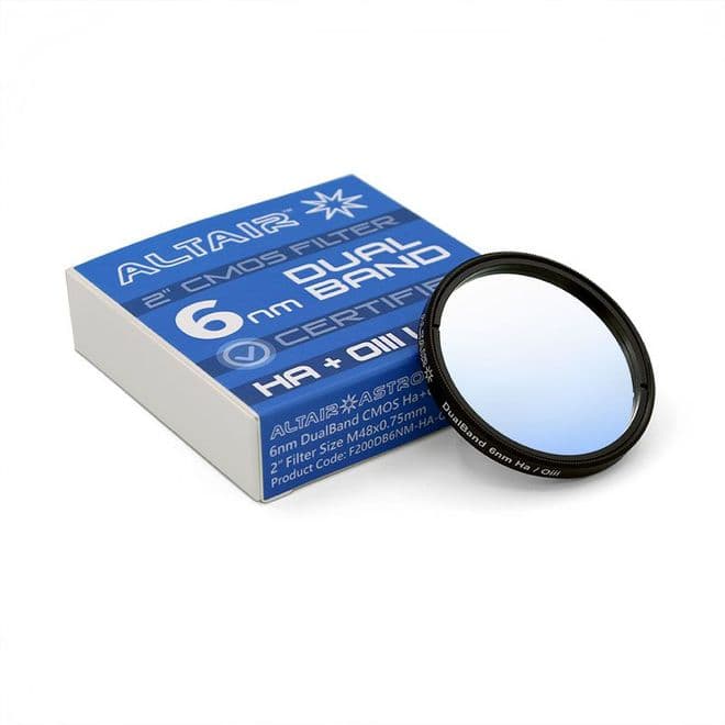 2 Ha Filter Altair HA/OIII DualBand 6nm Filter for Imaging – Astroworld Telescopes