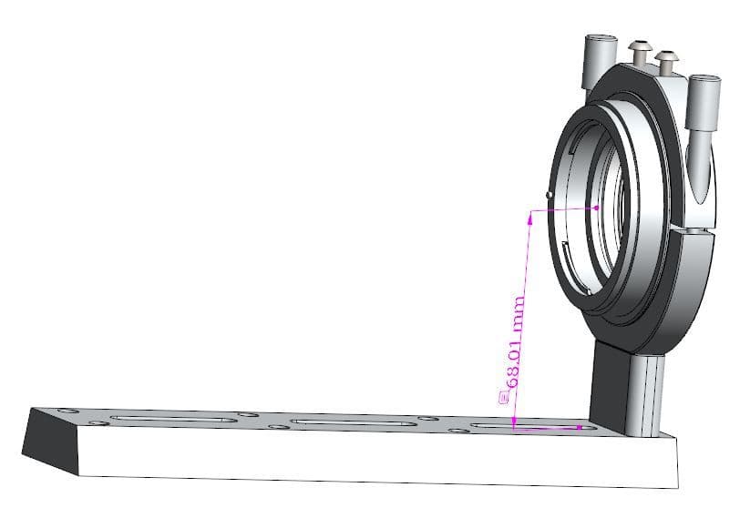 Altair Hypercam Lens Adapter for Nikon and EOS Lenses "Nikon/EOS: Nikon","Non- TEC/TEC: Hypercam"