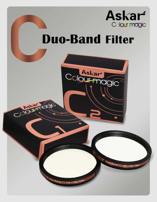 Askar Colour Magic 2" Duo-band Filters(Choose Package)