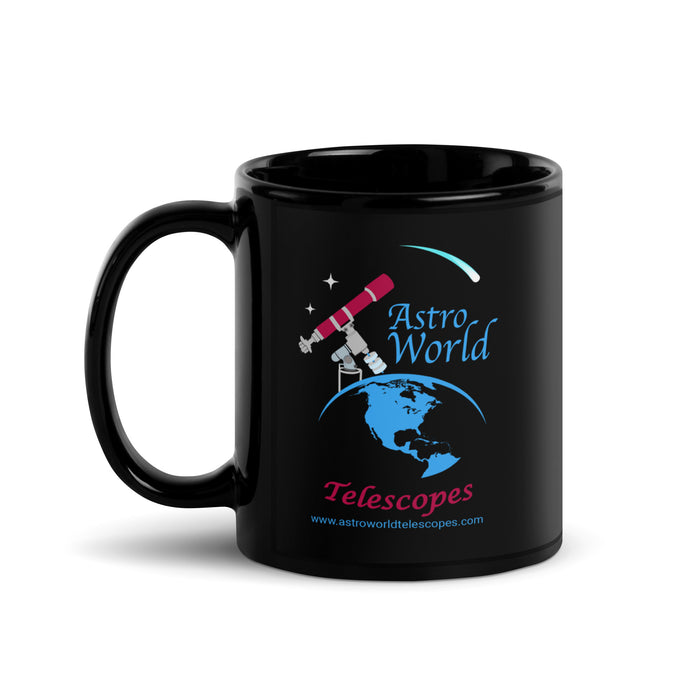 AWT Black Glossy Mug