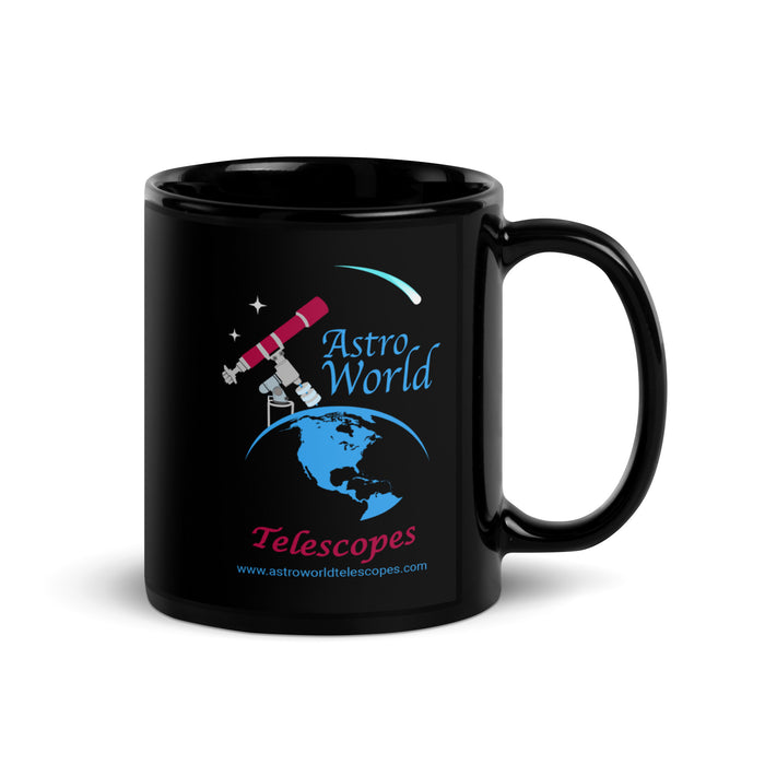 AWT Black Glossy Mug