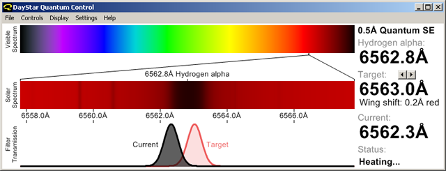 Daystar Filters Quantum Hydrogen Alpha 0.8Å… PE