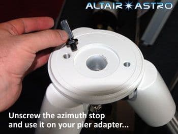 Altair Pier Adapter (Most Orion, SW EQ5, HEQ5, EQ6, Ioptron iEQ30-45 and CEM60)