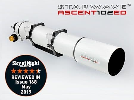 Altair Starwave ASCENT 102ED F7 Refractor Geared Focuser