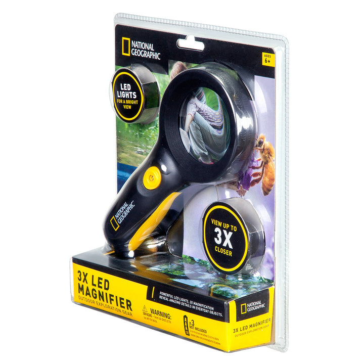 National Geographic 3x LED Magnifying Glass