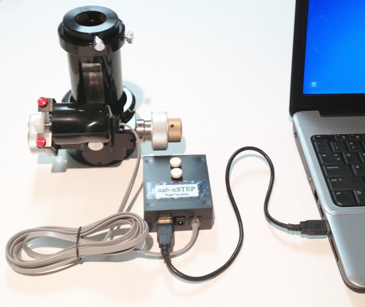 Scope Buttons Usb usb-nSTEP computer stepper controller with buttons – Astroworld Telescopes