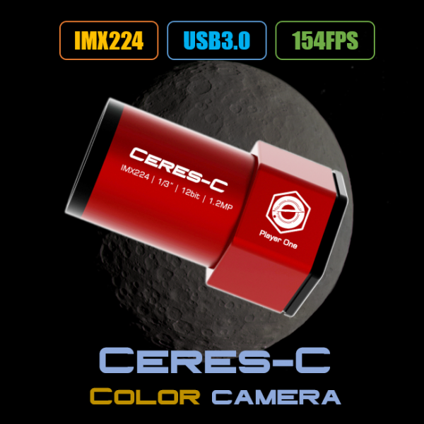 Player One Astronomy Ceres-C (IMX224)USB3.0 Color Camera