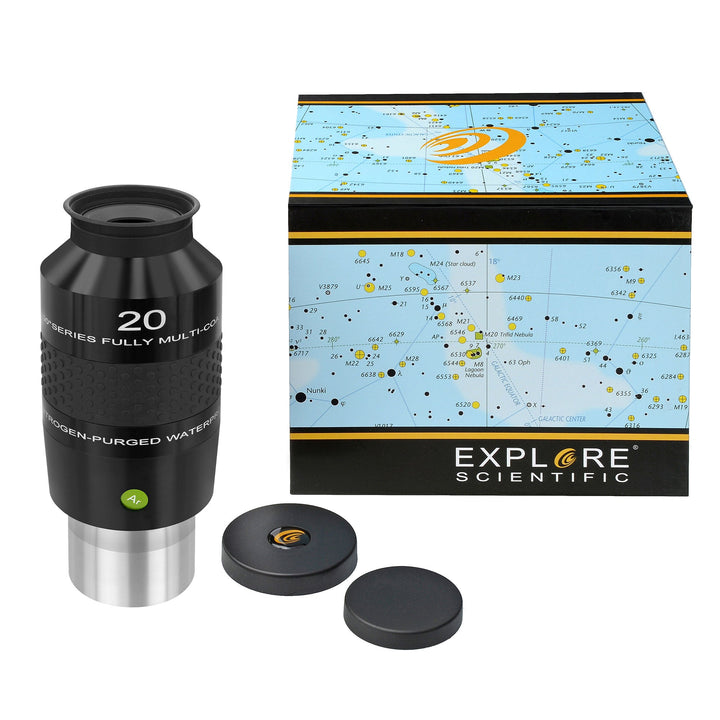 Explore Scientific 100Â° 20mm Waterproof Eyepiece - EPWP10020-01