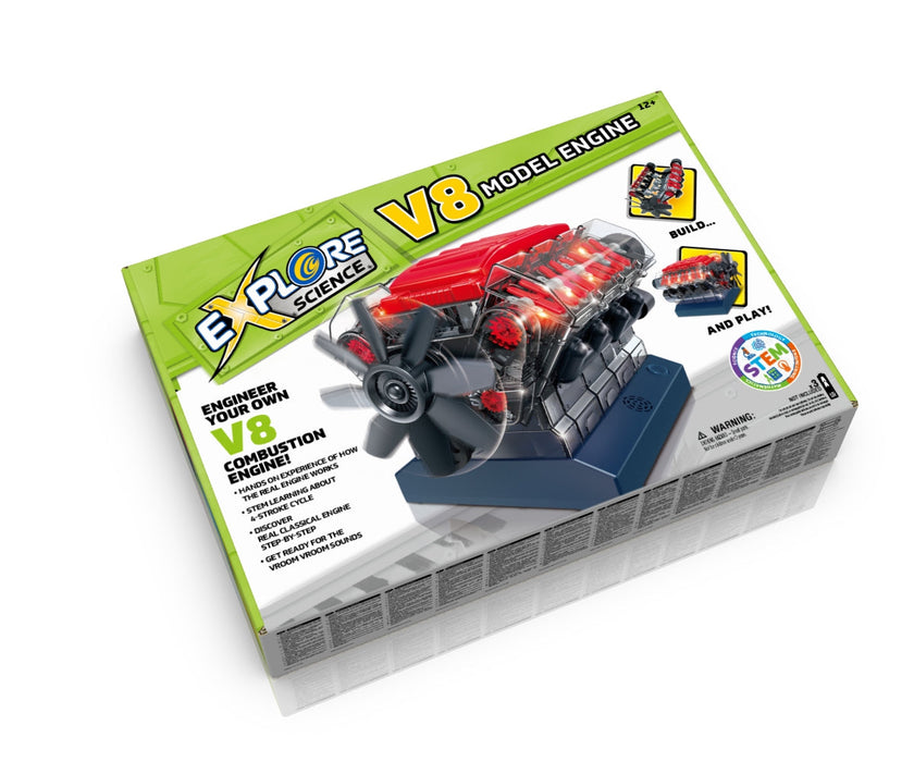 Explore Science V8 Model Engine - STEM