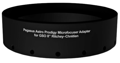Pegasus Astro Prodigy Microfocuser Telescope Adapter for GSO RC 8''