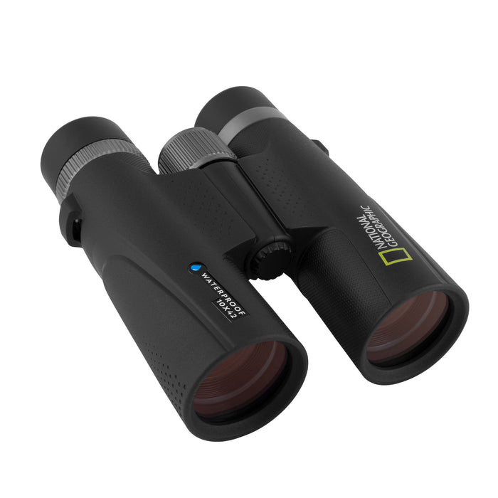 National Geographic 10x42 Waterproof Performance Roof Binoculars and Harness