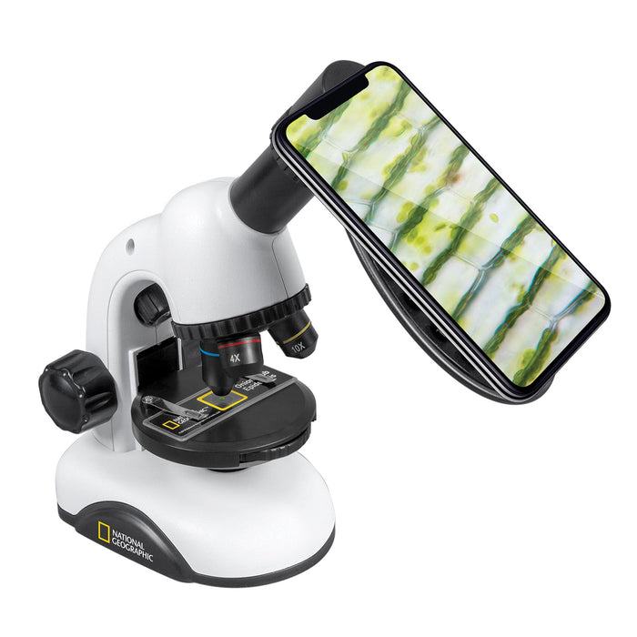 National Geographic 40x-640x Zoom Microscope with Smartphone Adapter