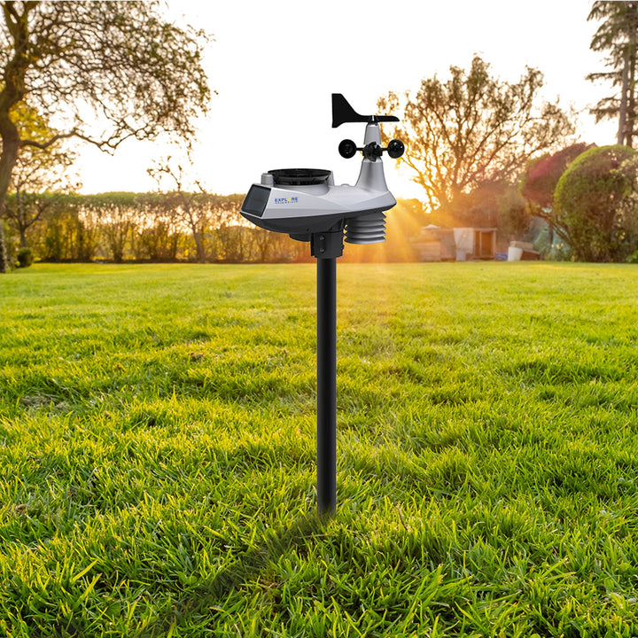 Explore Scientific 7-in-1 WiFi Professional Weather Station with Weather Underground - WSX3001