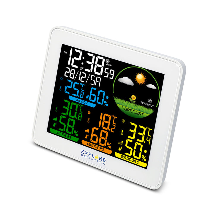 Explore Scientific Radio Weather Station with Multiple Sensors