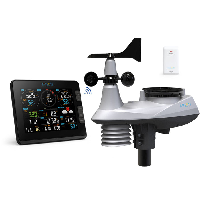 Explore Scientific 7-in-1 WiFi Professional Weather Station with Weather Underground - WSX3001