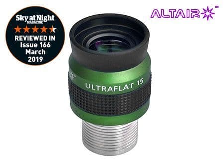 Altair Ultraflat 15mm 65 Degree Eyepiece