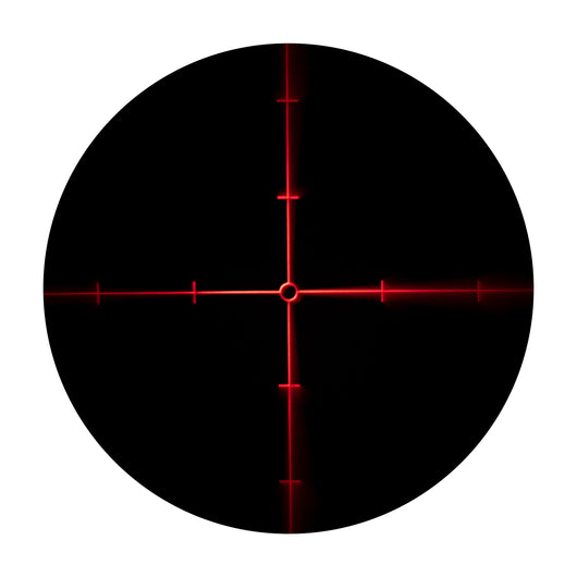 Explore Scientific 8x50 Straight Through Illuminated Viewfinder with Bracket and NEW long battery life Illuminator II