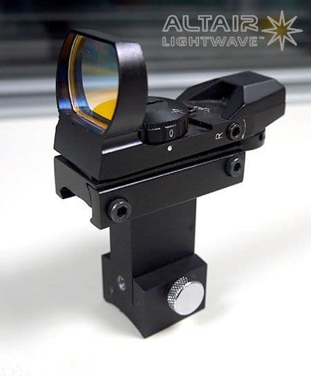 Altair Lightwave refractor Red Dot Finder (RDF) bracket & stalk