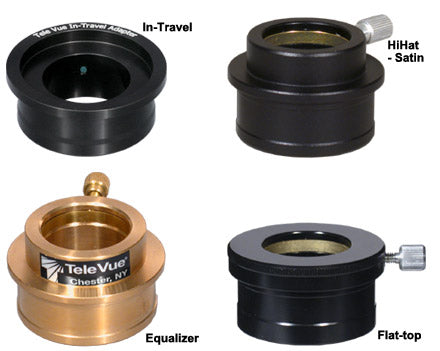 Tele Vue Optics 2”-1¼” Adapter - Satin, HiHat – Astroworld Telescopes