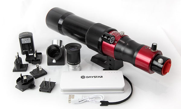 Daystar Filters Scout 60mm DS Dedicated Solar Telescope Bundle