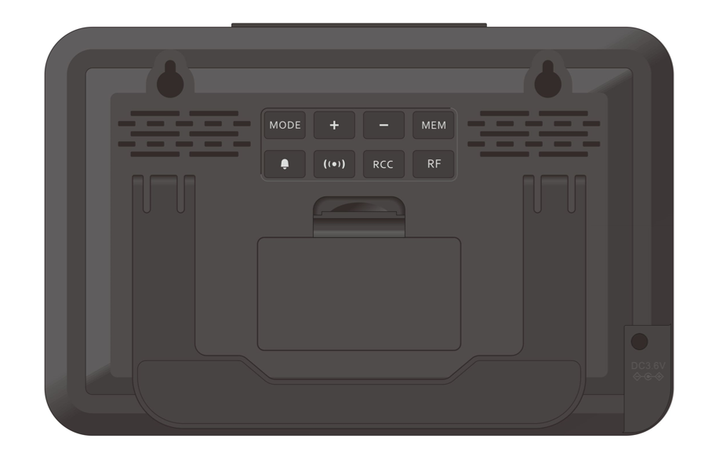 Explore Scientific Large Display Weather Station with Temperature and Humidity